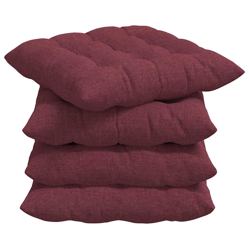 Sittkuddar Vinröd Burgundy Tyg