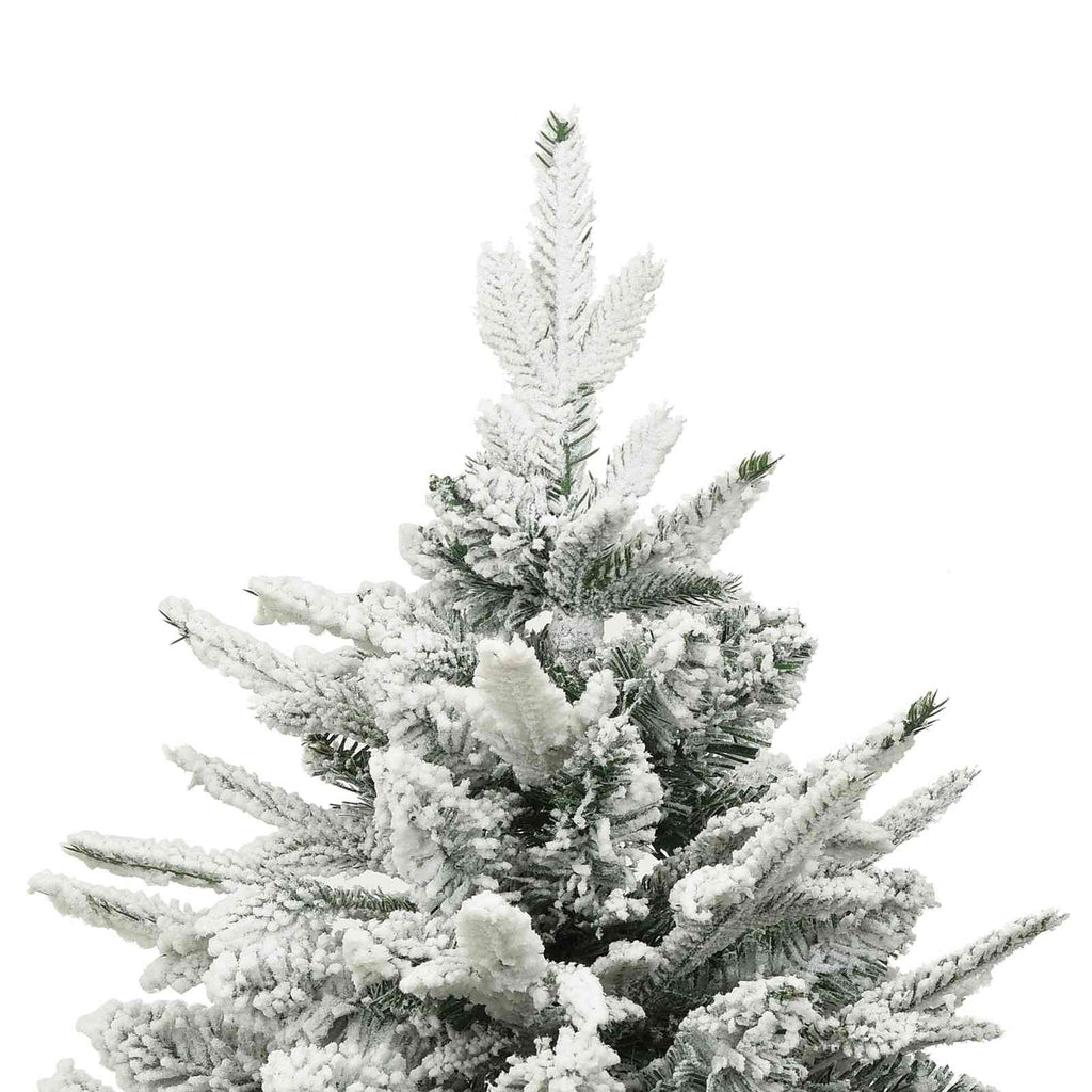 Konstgjord Förbelyst Julgran med Bollsats Grön 180 Cm