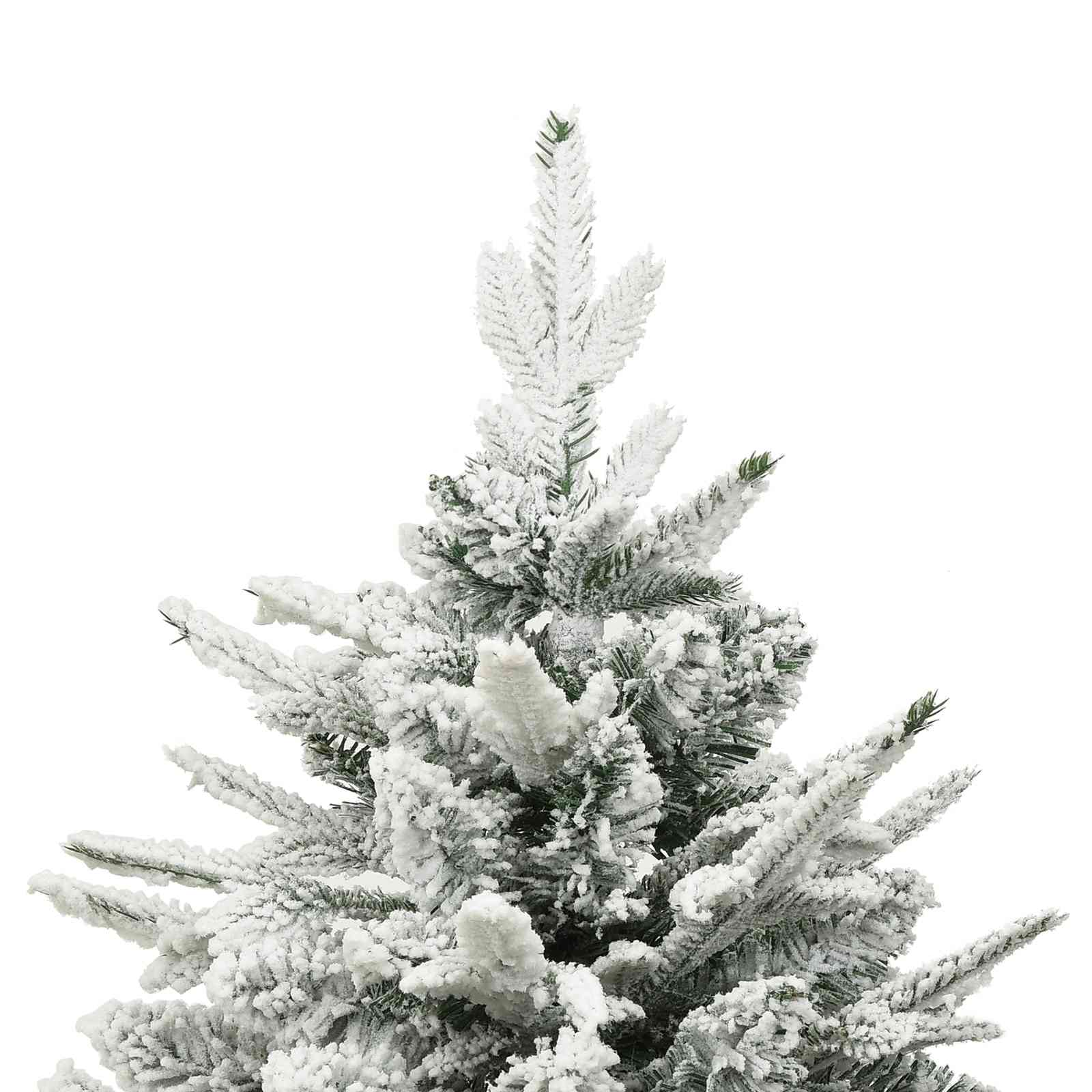 Konstgjord Förbelyst Julgran med Bollsats Grön 180 Cm
