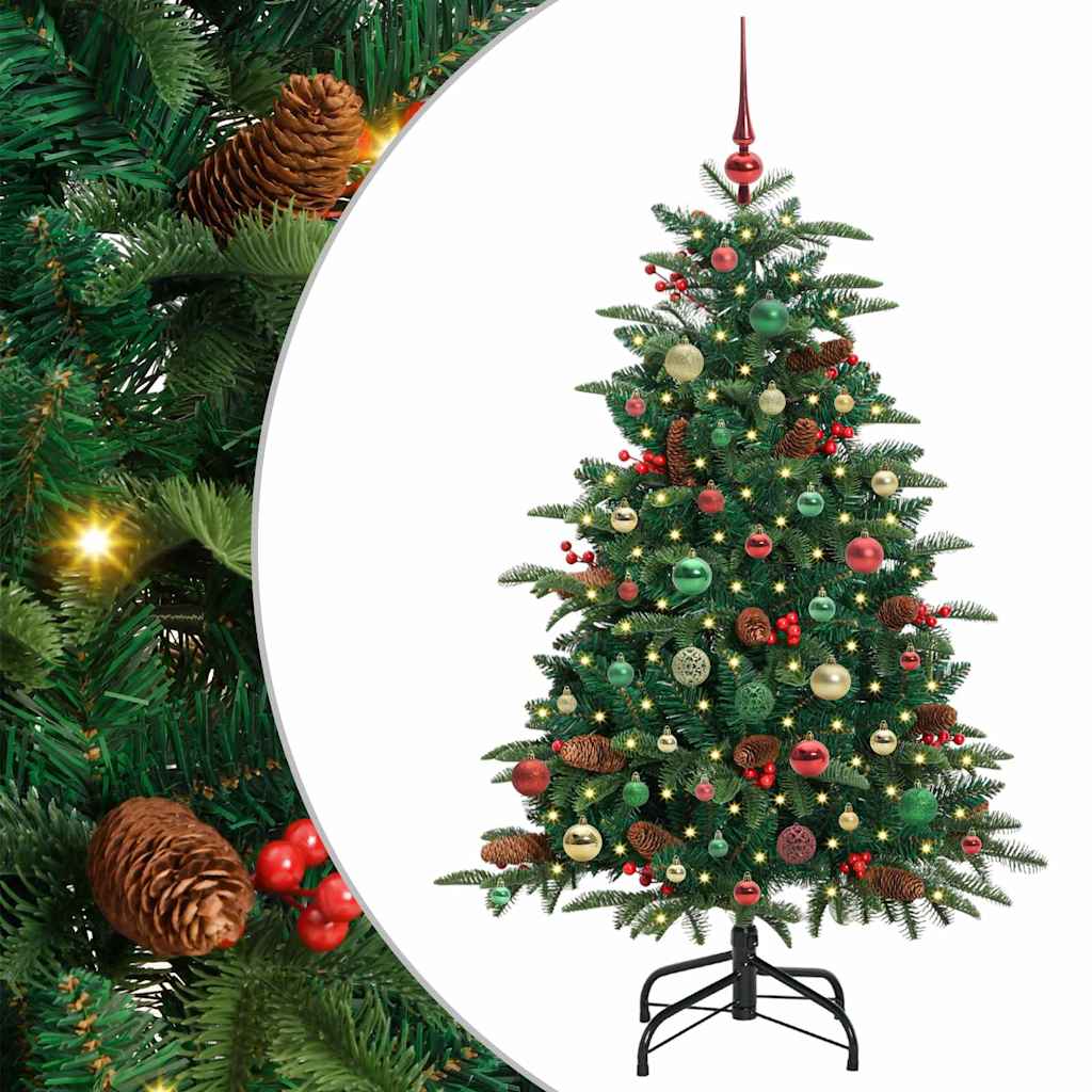 Konstgjord Julgran 150 Cm PVC och Metall