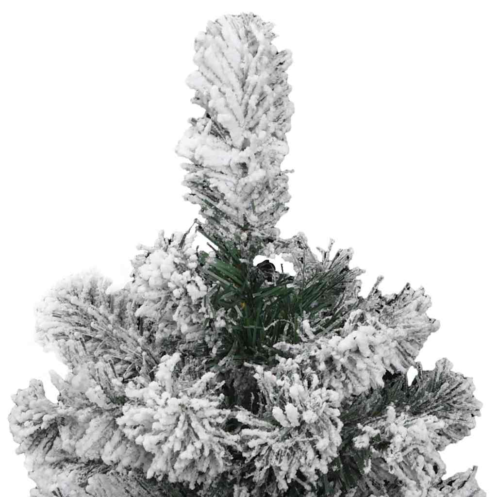 Plast Hingad Julgran med 150 LED-lampor och 120 Cm