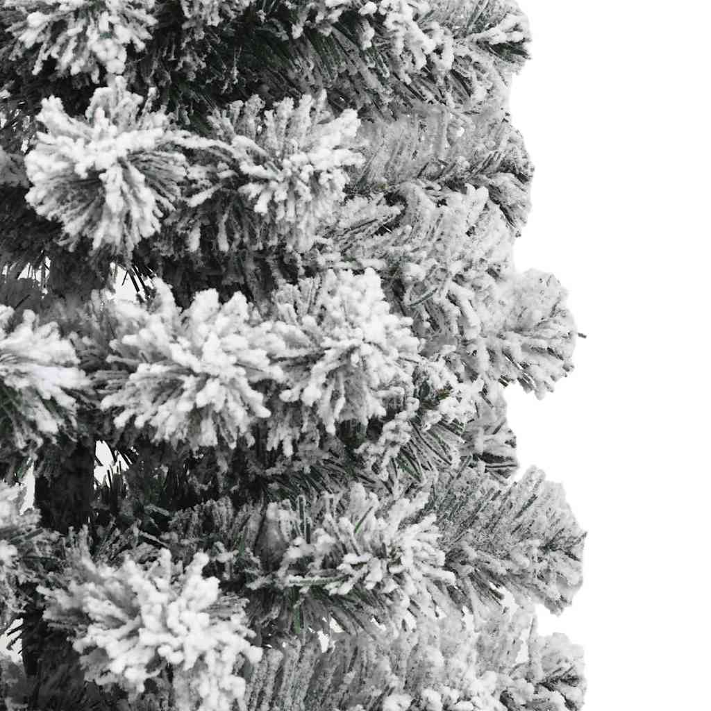 Plast Hingad Julgran med 150 LED-lampor och 120 Cm