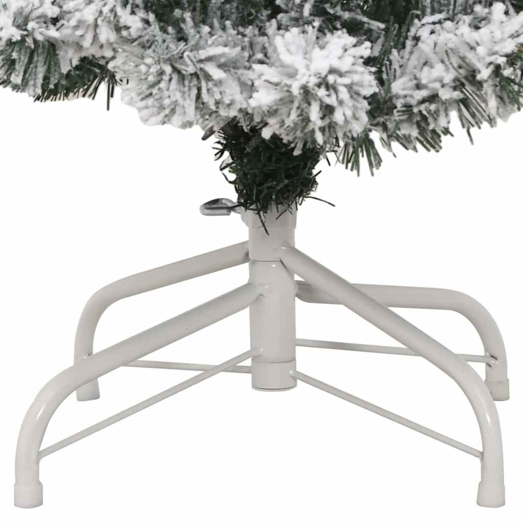 Plast Hingad Julgran med 150 LED-lampor och 120 Cm