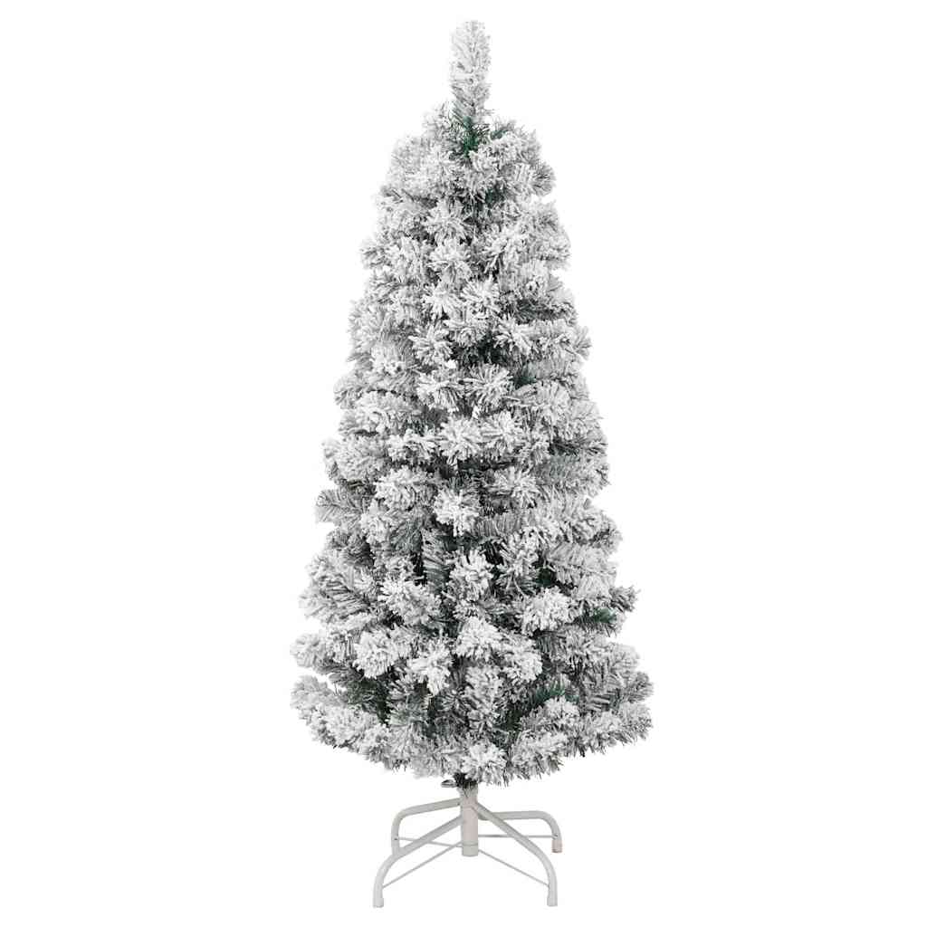 Plast Hingad Julgran med 150 LED-lampor och 120 Cm