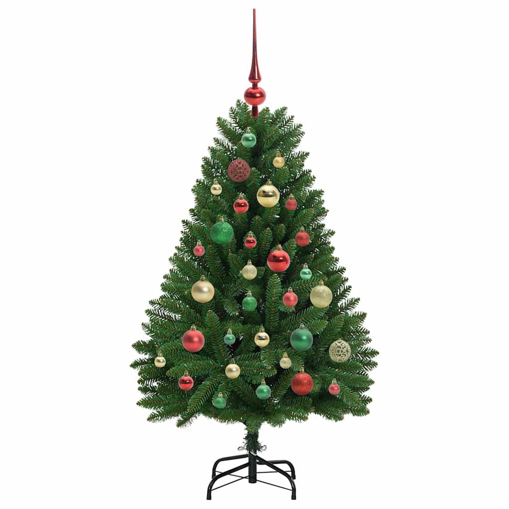 Konstgjord Julgran 120 Cm PVC och Metall