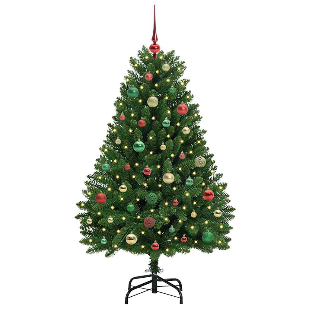 Konstgjord Julgran 150 Cm PVC och Metall
