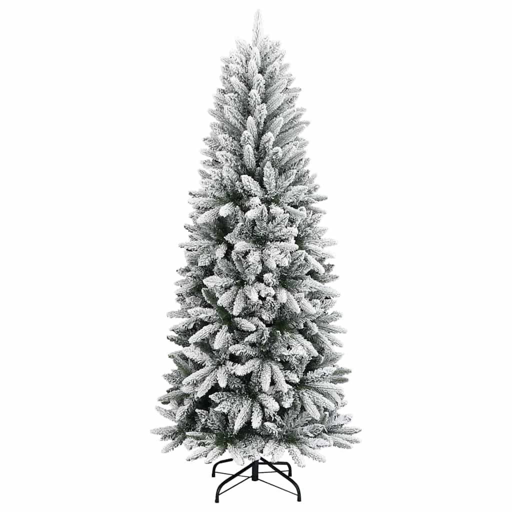 Konstgjord Julgran Vit 120 Cm PVC, Plast, Stål och PE
