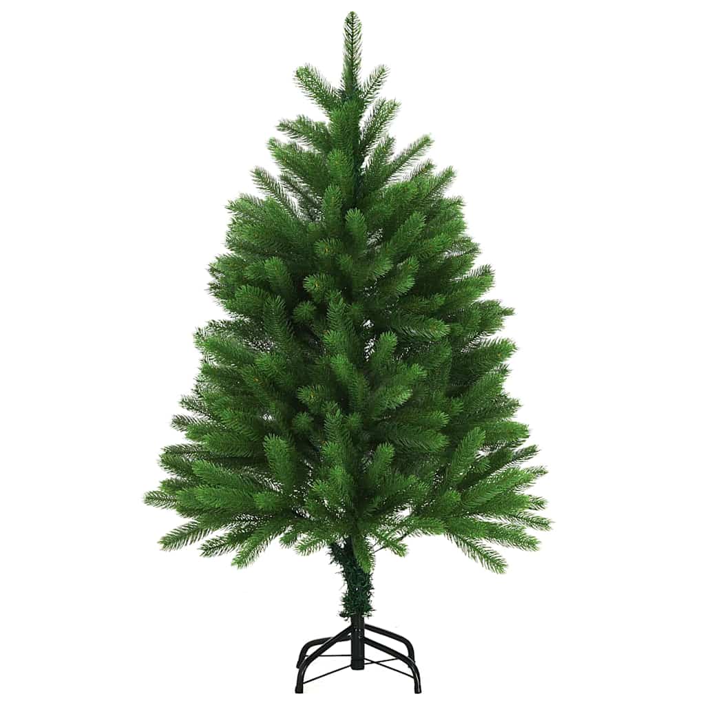 Julgran med 150 LED-lampor med Stativ Grön 65 Cm PE