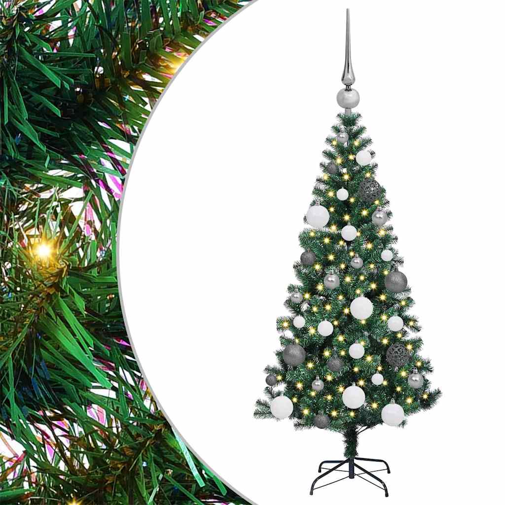 Konstgjord Förbelyst Julgran 120 Cm PVC
