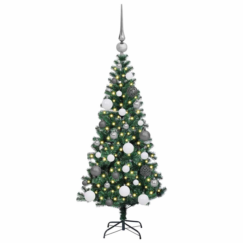 Konstgjord Förbelyst Julgran 120 Cm PVC