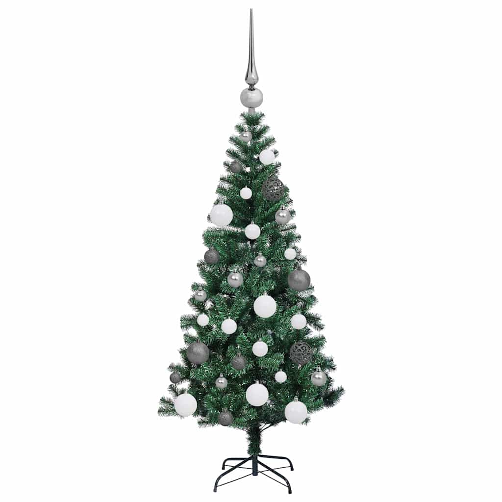 Konstgjord Förbelyst Julgran 120 Cm PVC