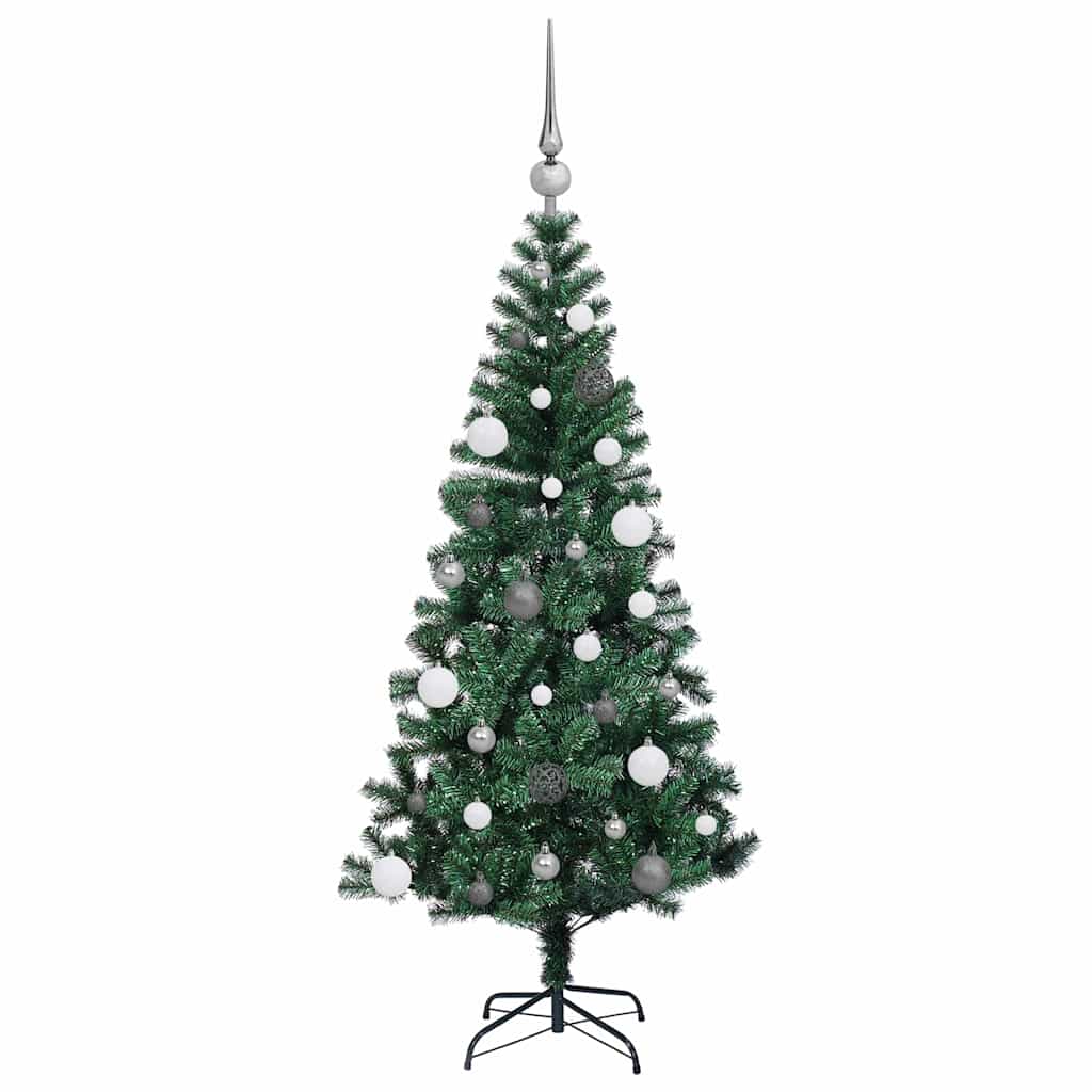 Konstgjord Förbelyst Julgran 150 Cm PVC