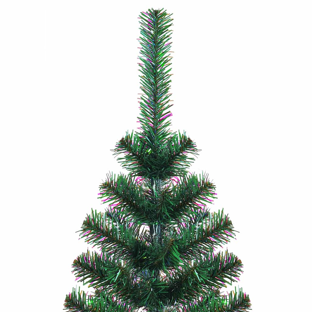 Konstgjord Förbelyst Julgran 210 Cm PVC