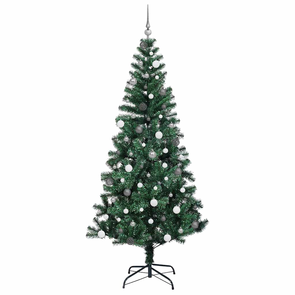 Konstgjord Förbelyst Julgran 240 Cm PVC