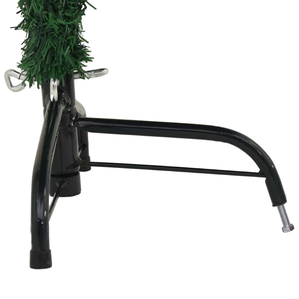 Konstgjord Förbelyst Julgran med 150 LED-lampor 120 Cm PVC