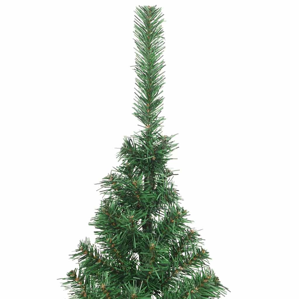 Konstgjord Förbelyst Julgran med 300 LED-lampor 180 Cm PVC