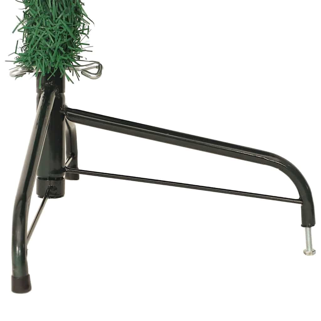 Konstgjord Förbelyst Julgran med 300 LED-lampor 180 Cm PVC