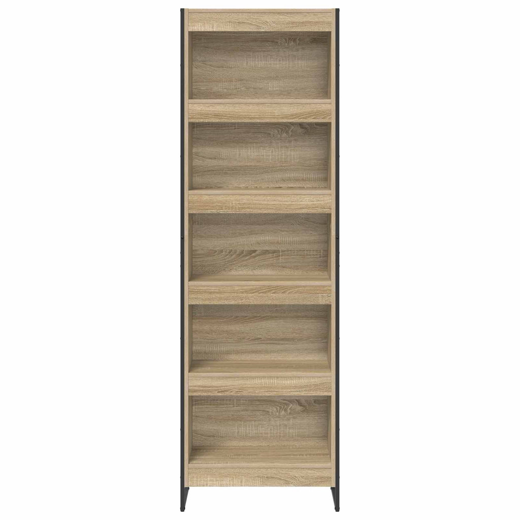 Bokskåp 2 Pcs Konstruerat Trä