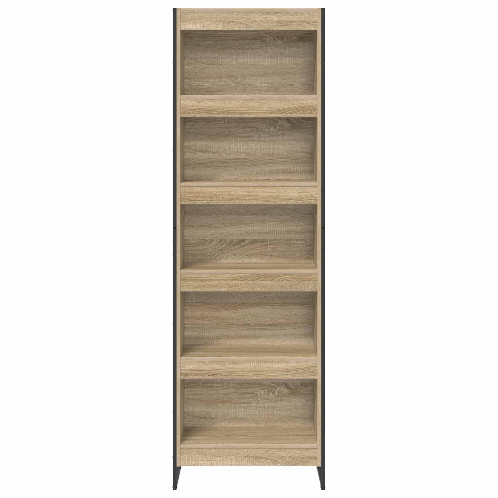 Bokskåp 2 Pcs Konstruerat Trä