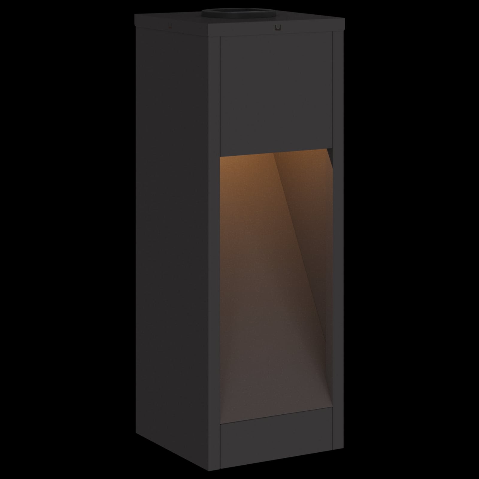 Solcell LED-vägbelysning Kallvalsat