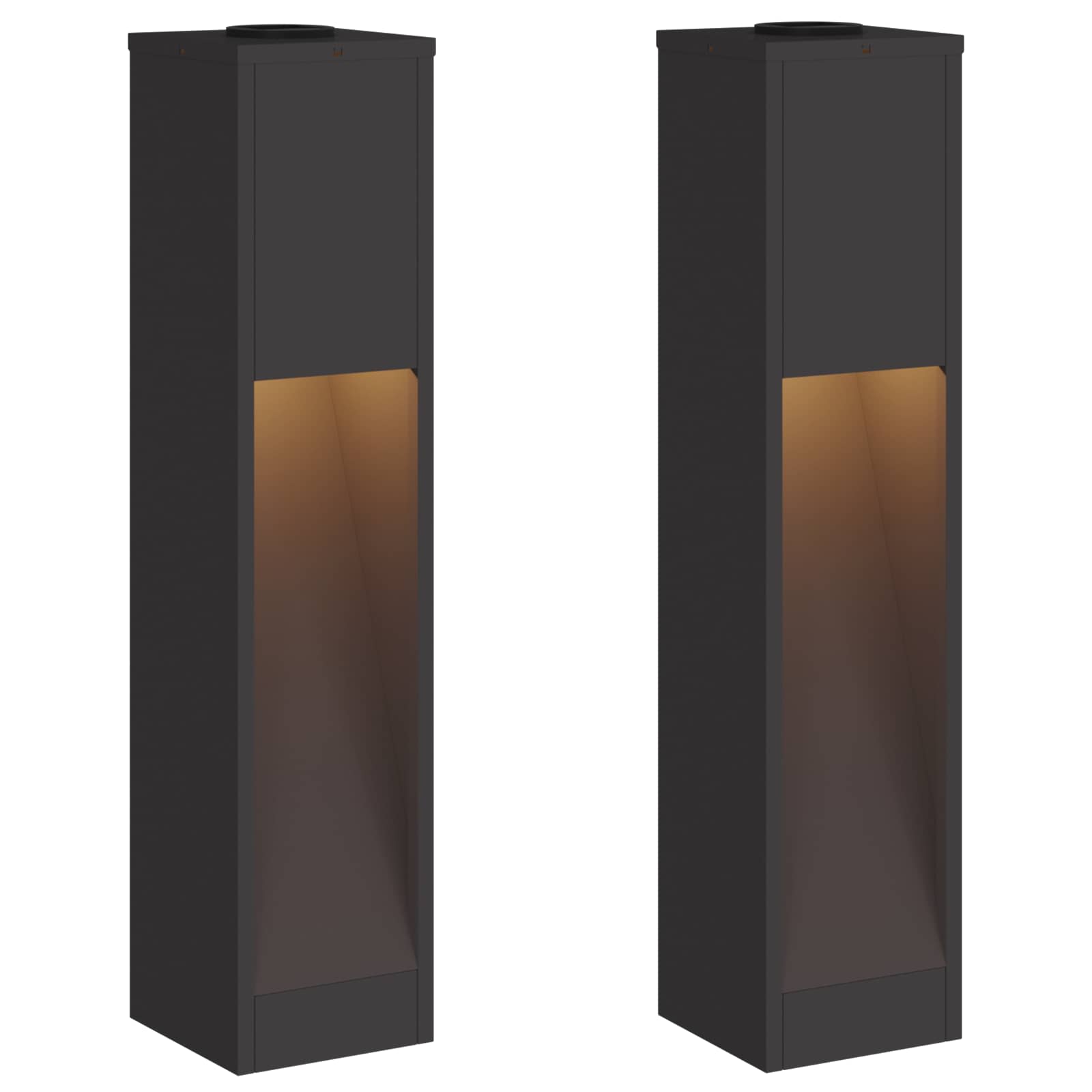 Solcell LED-vägbelysning Kallvalsat