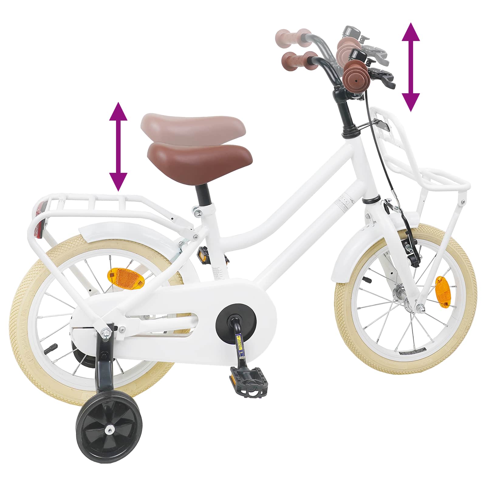 Barncykel 12 Tum 2-4 Åringar