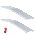 Motorcykelramp 680 Kg Silver Aluminium