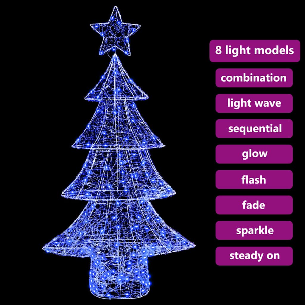 Julgran 160 Led-Lampor 150 Cm Akryl