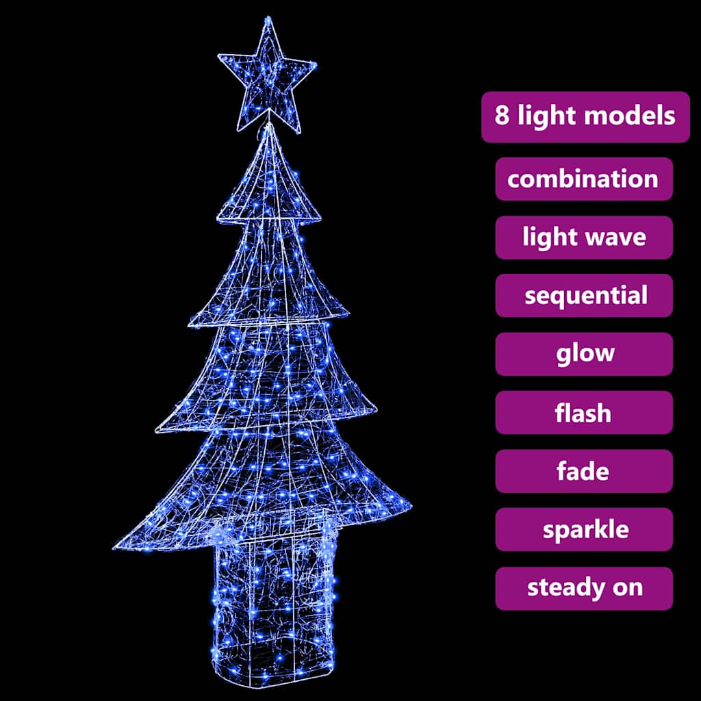 Julgran 240 Led-Lampor 180 Cm Akryl
