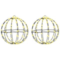 Ball 192 Led-Lampor Varmvit Varmvit Metall