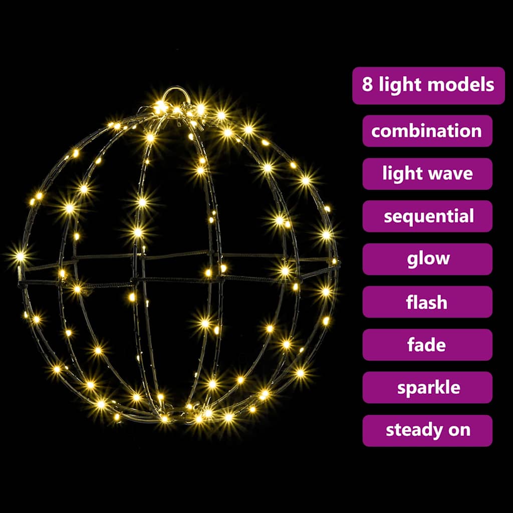 Ball 192 Led-Lampor Varmvit