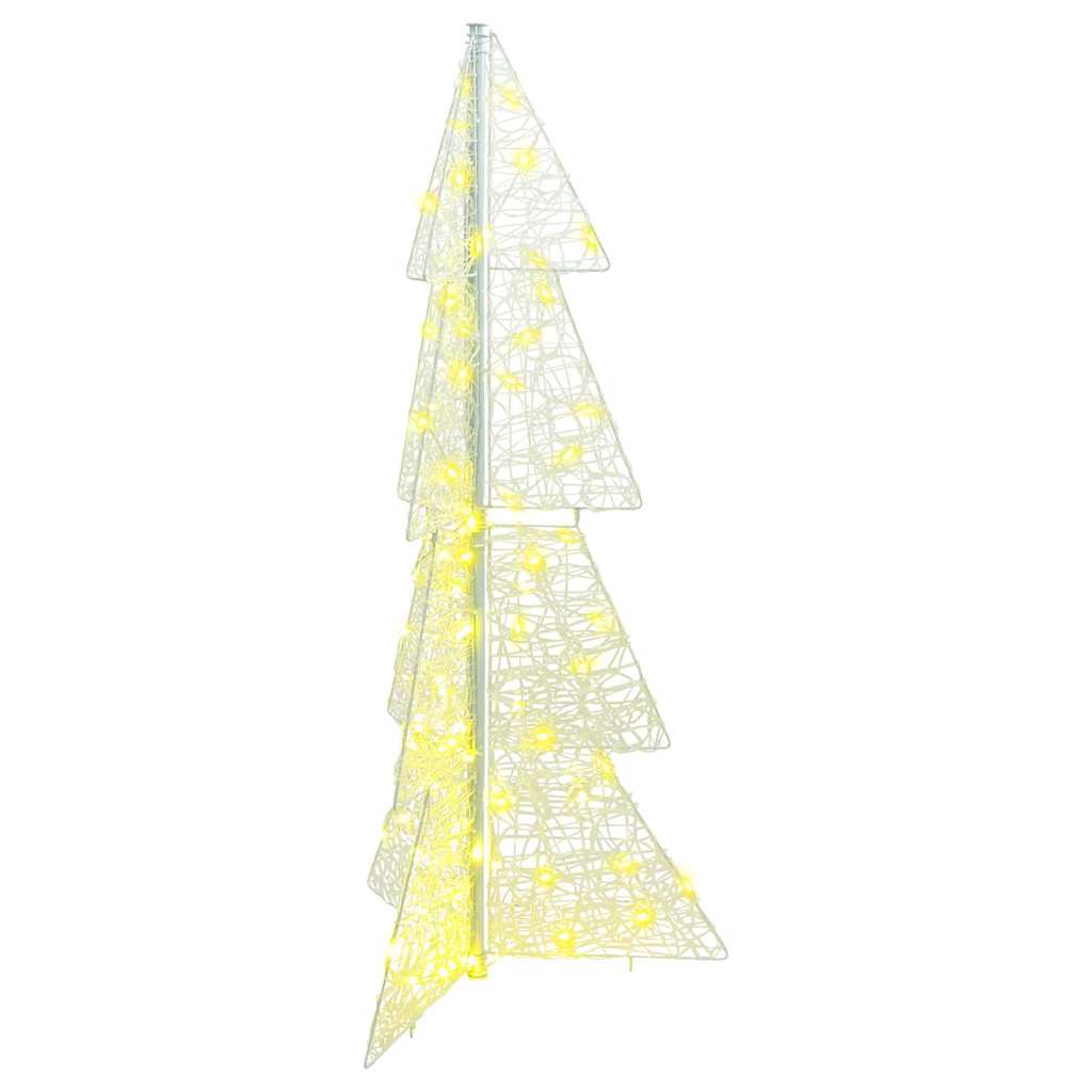 Julgran 100 Led-Lampor Varmvit 120 Cm Akryl Varmvit