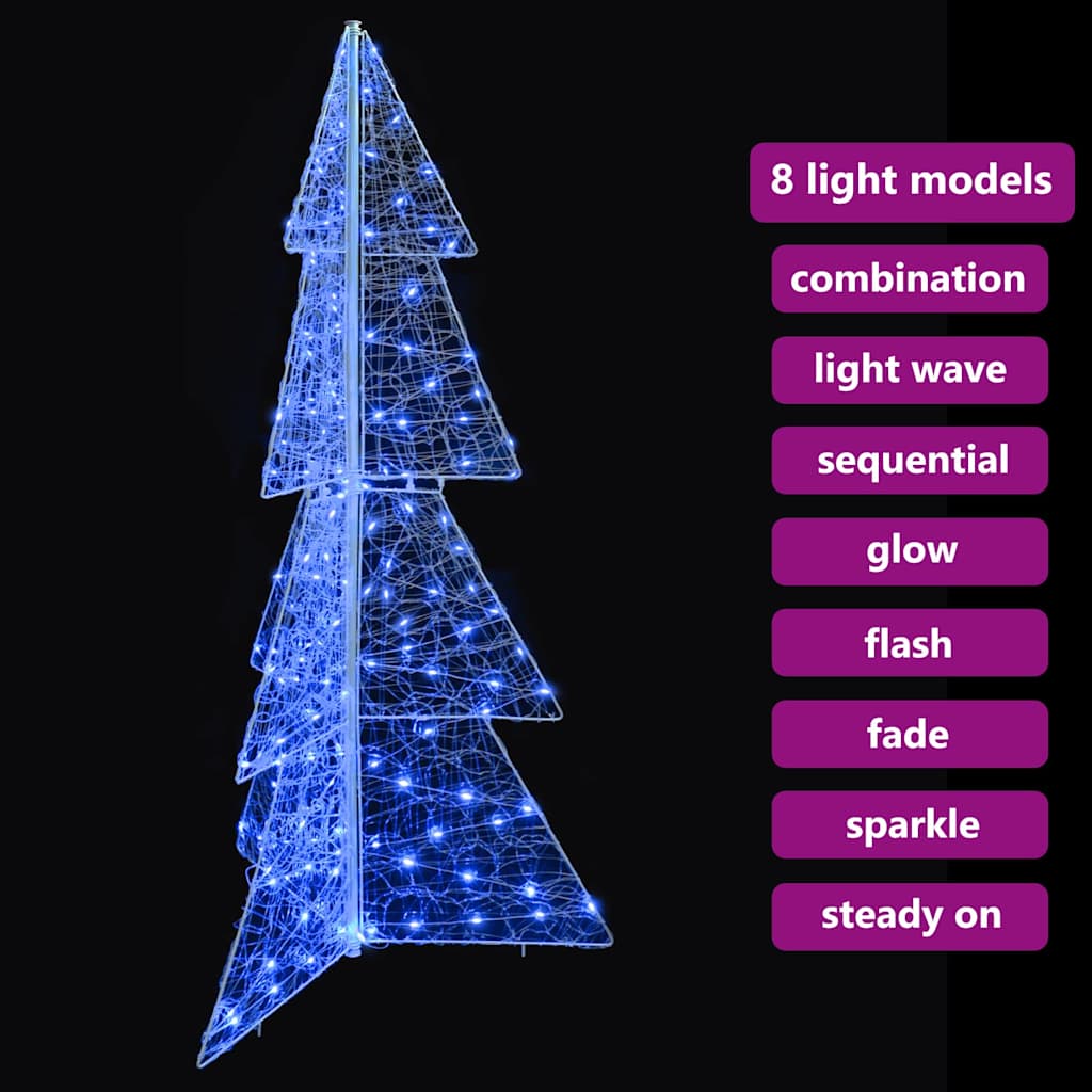 Julgran 160 Led-Lampor 150 Cm Akryl