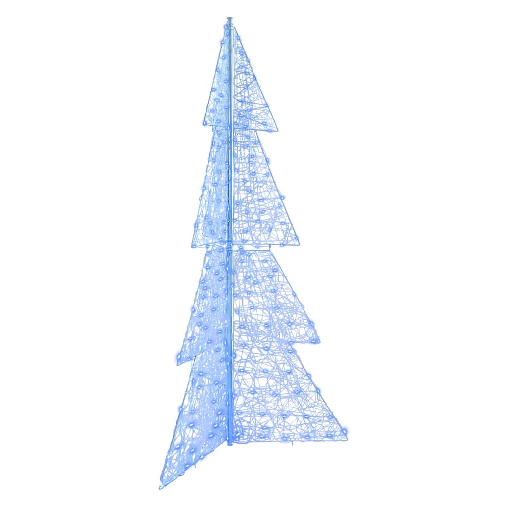 Julgran 240 Led-Lampor 180 Cm Akryl Blå