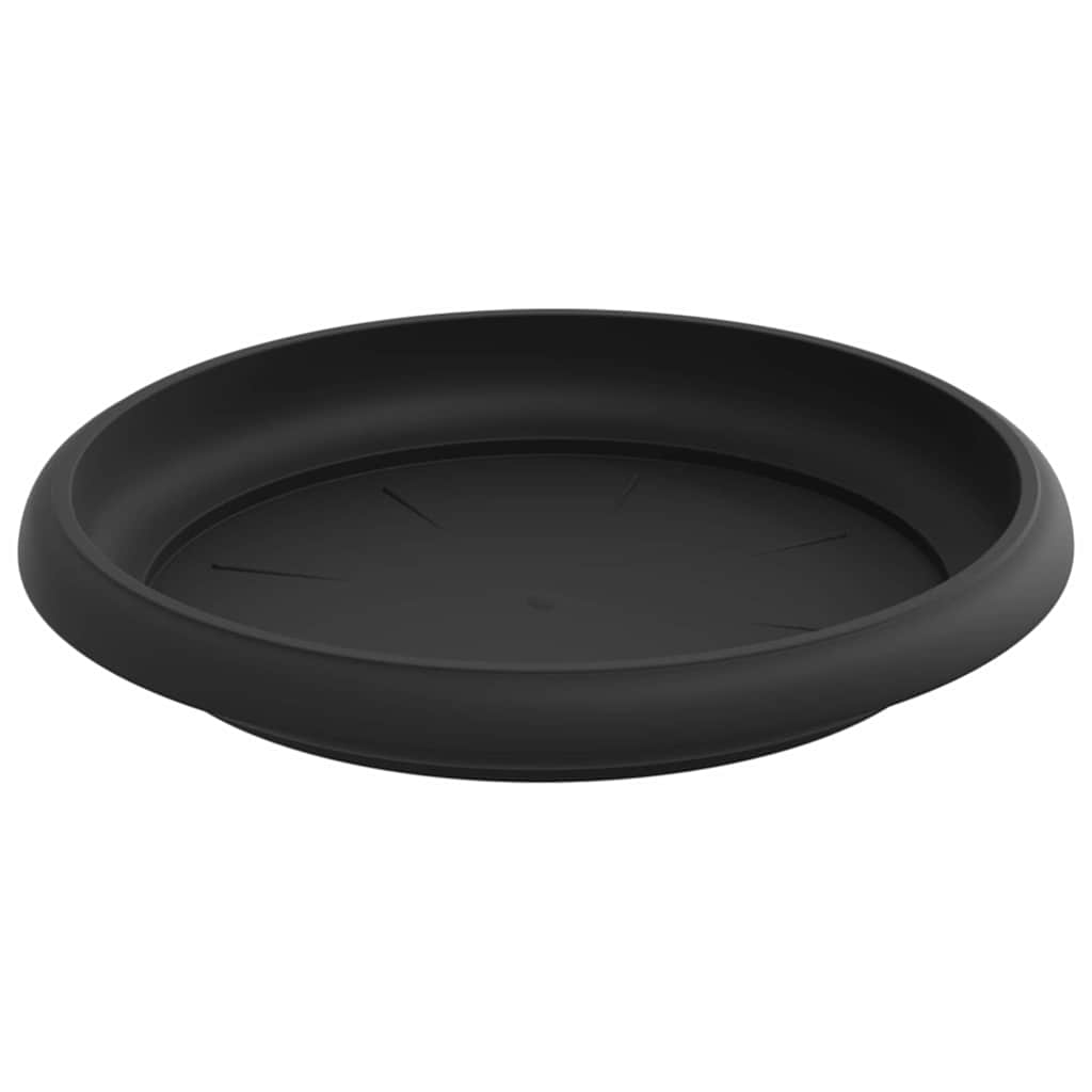 Växtkrukor 6 Pcs Svart Ø Plast