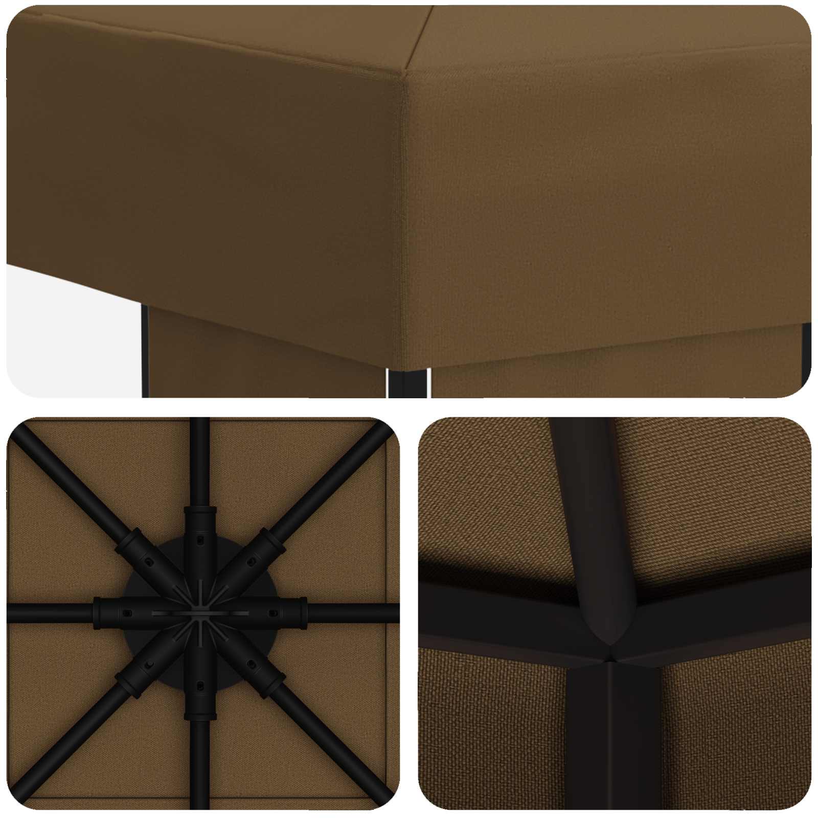 Paviljong Taupe och 190 gsm