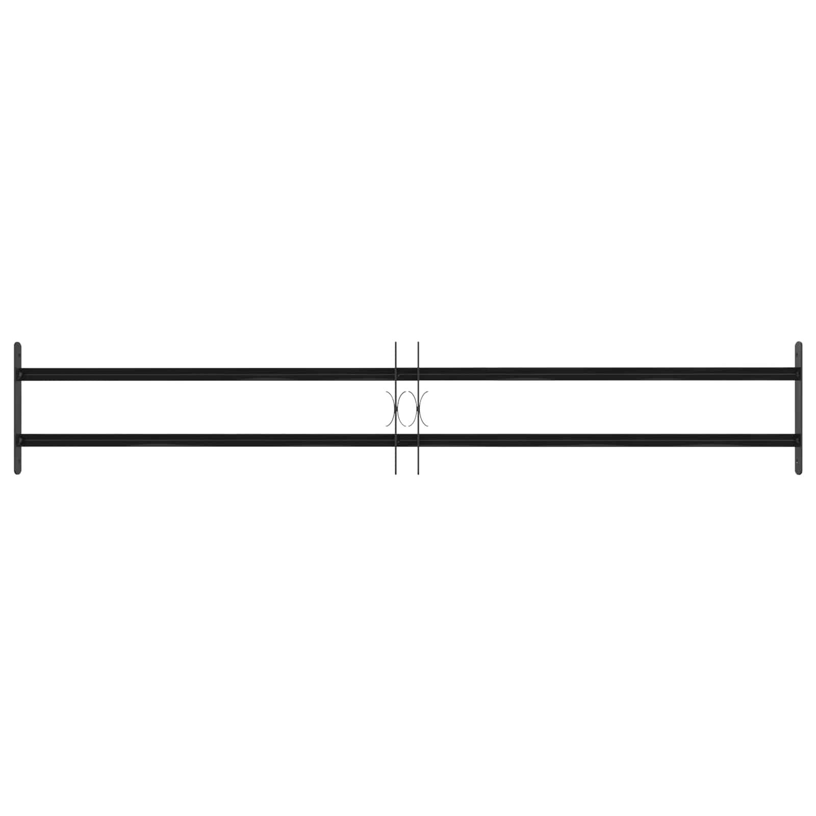 Fönstergaller Pulverlackerat
