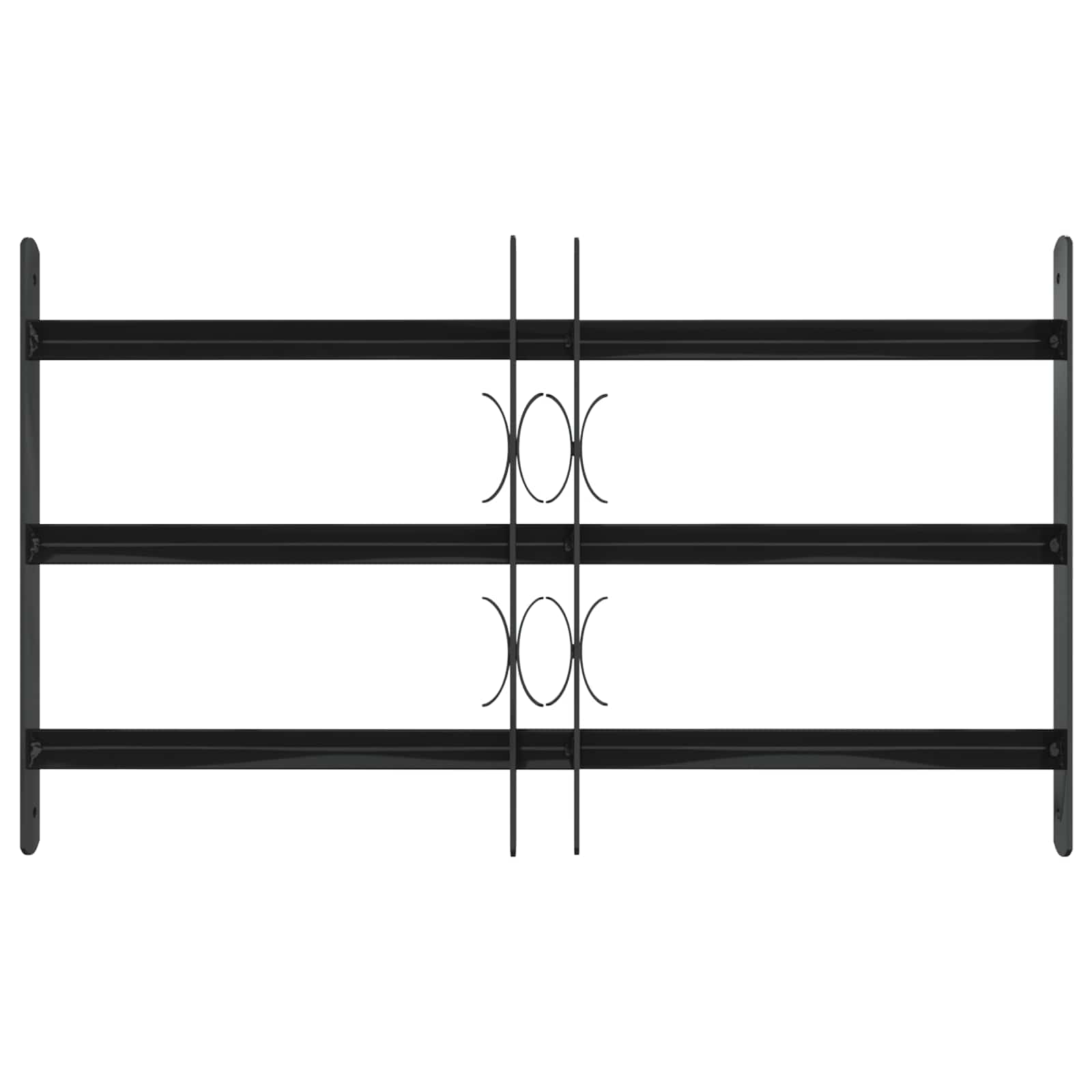 Fönstergaller Pulverlackerat