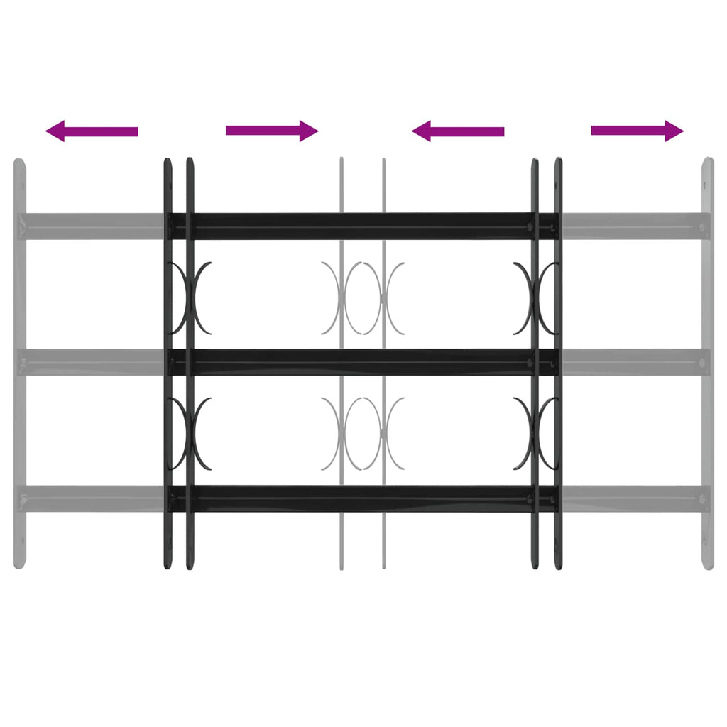 Fönstergaller Pulverlackerat