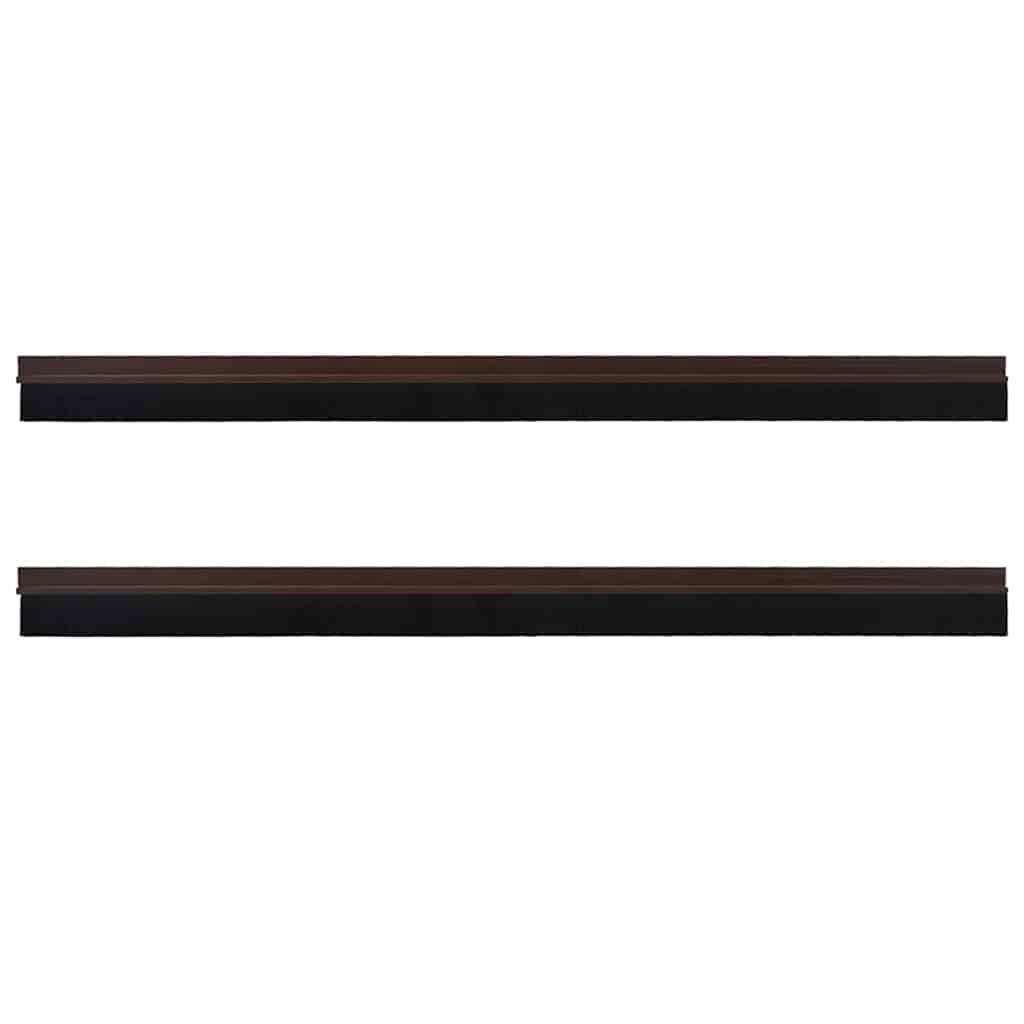 Självhäftande Dörrborstlist 100 Cm Aluminiumlegering