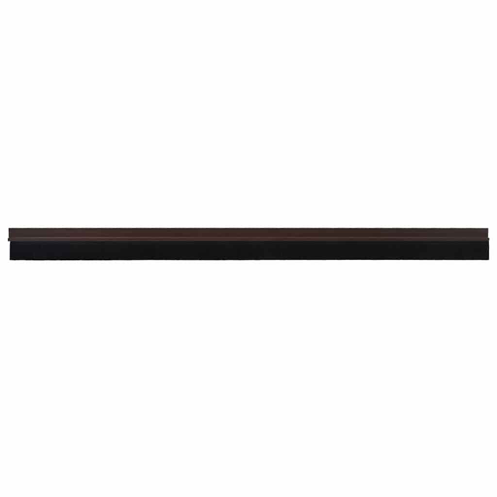 Självhäftande Dörrborstlist 100 Cm Brun PVC