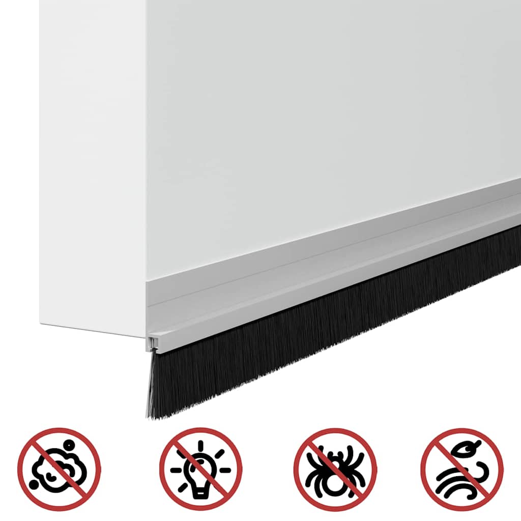 Självhäftande Dörrborstlist 100 Cm