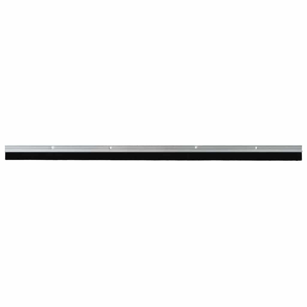 Skruvmonterade Dörrborsttätningslister 100 Cm Silver PVC