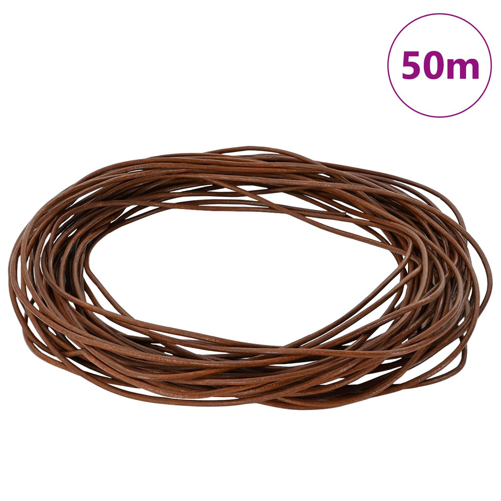 Snöre Ljusbrun Ø1 Mm X 50 M Skinn