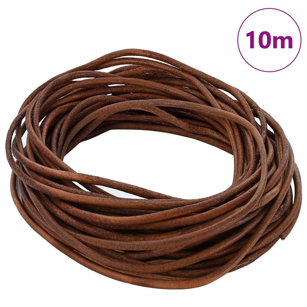 Snöre Ljusbrun Ø3 Mm X 10 M Skinn