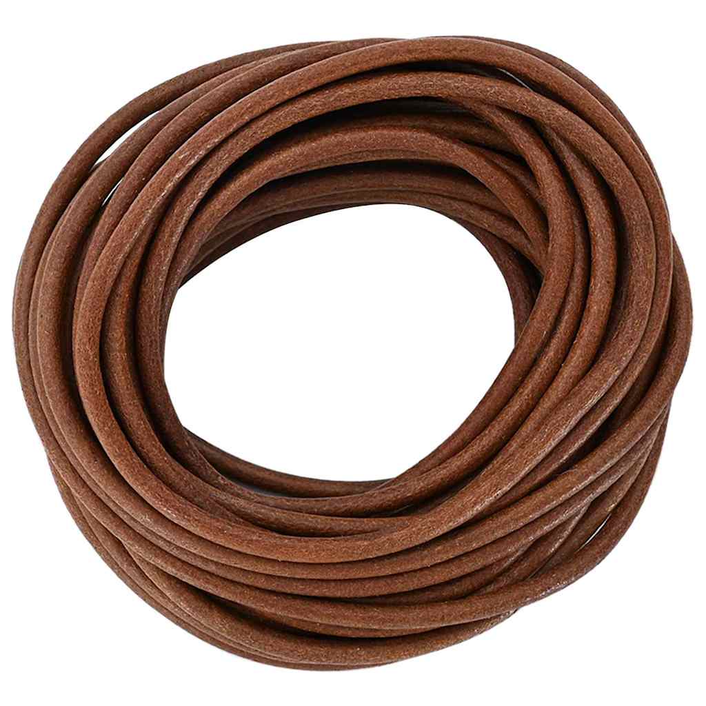 Snöre Ljusbrun Ø4 Mm X 50 M Skinn