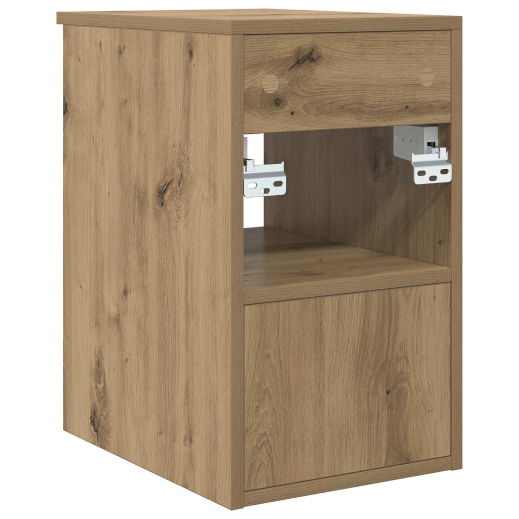 Badrumsskåp Mellan Artisan-ek
