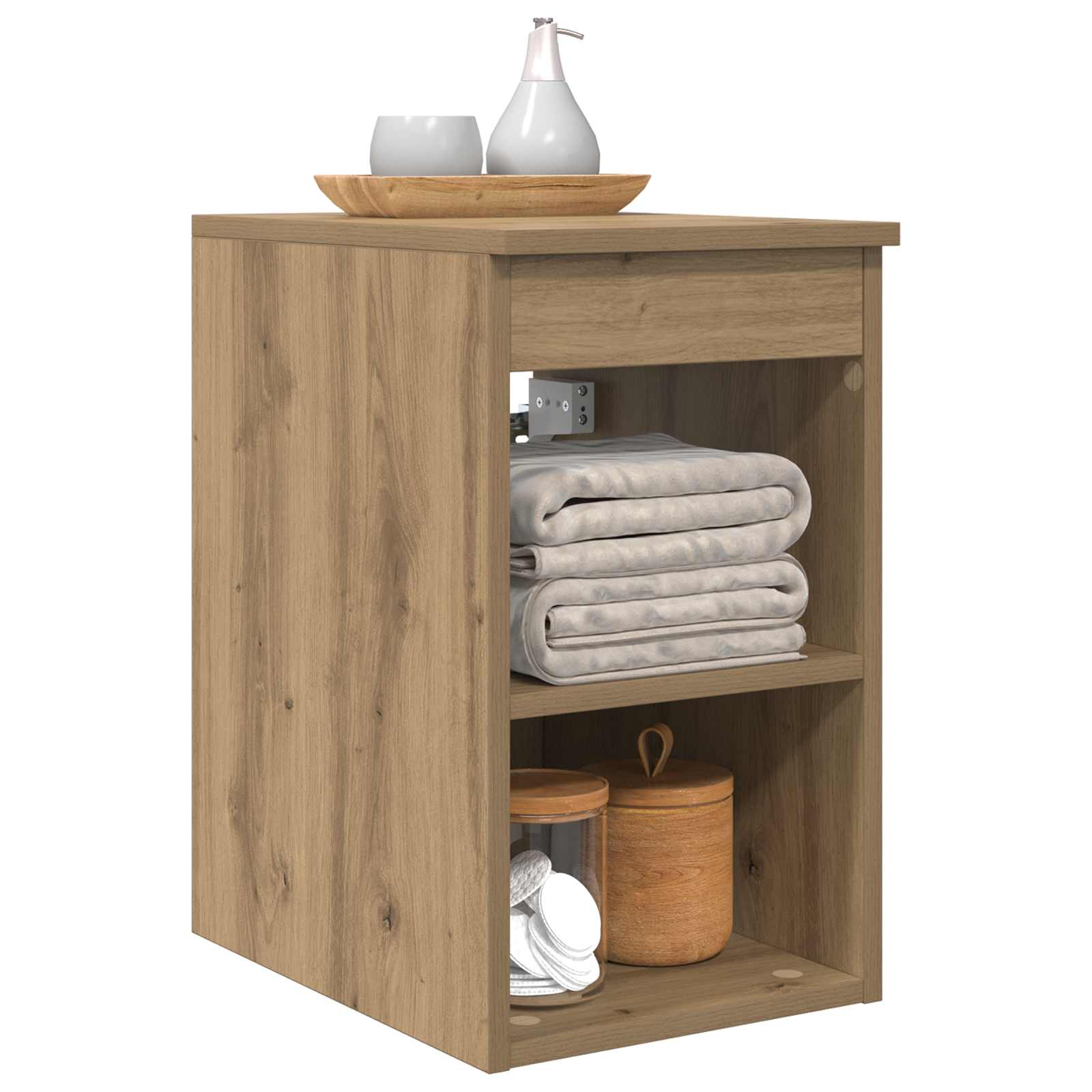 Badrumsskåp Mellan Artisan-ek