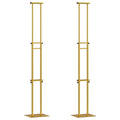 Mässmontrar 2 Pcs Stål