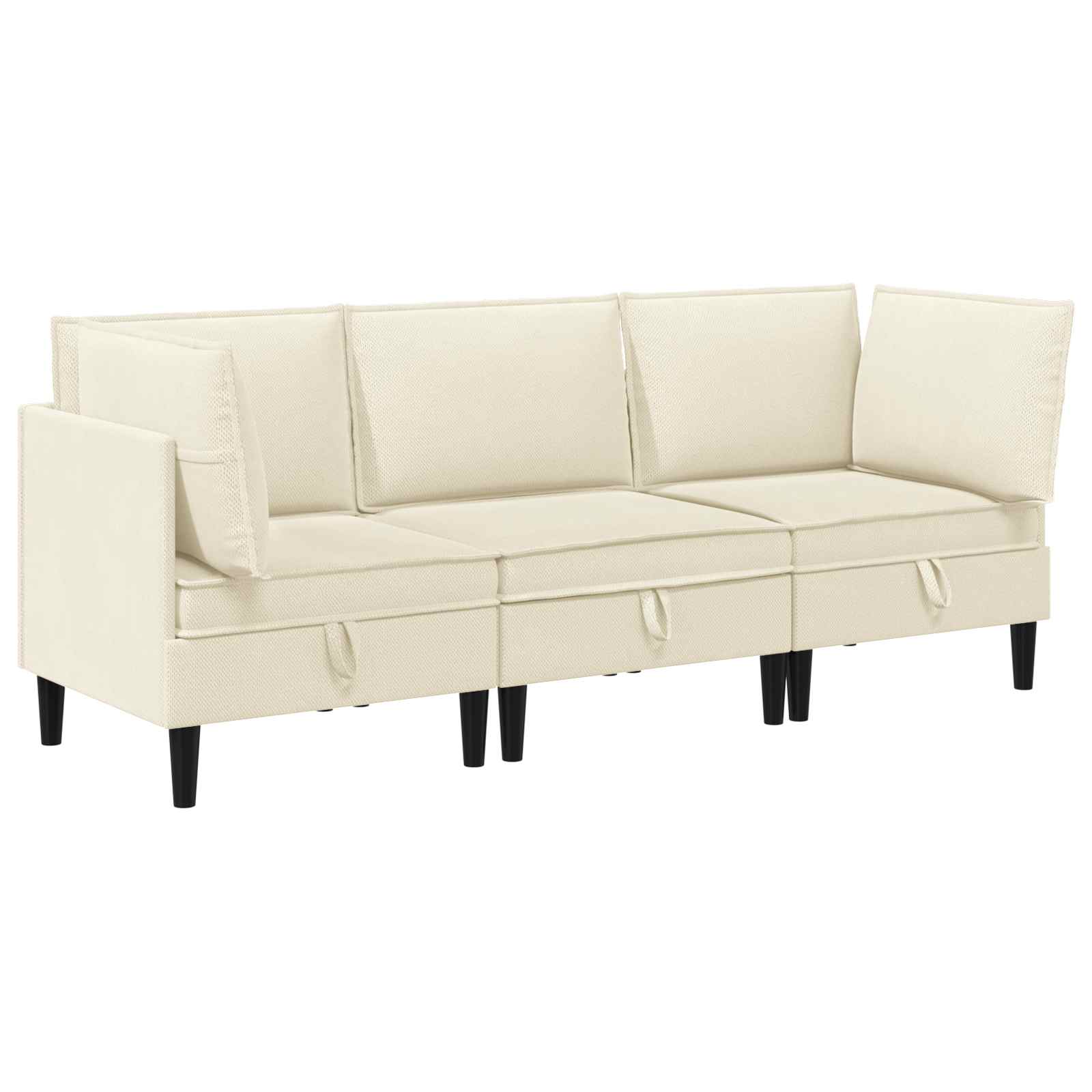 Möbelset för Vardagsrummet 4 Pcs Tyg